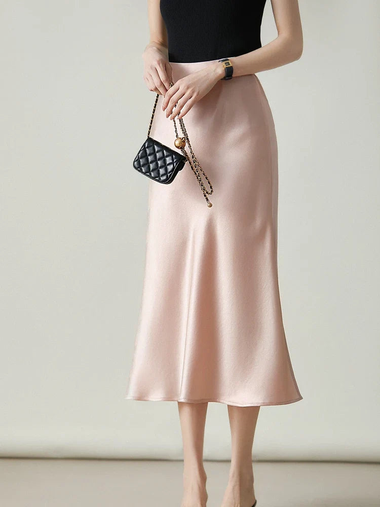 AIDA SATIN SKIRT