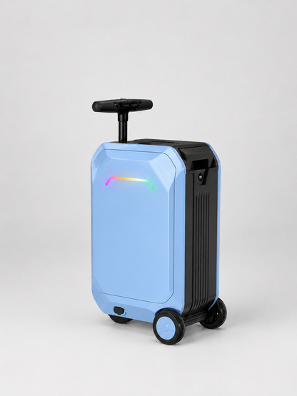 Smart Ride On Carry On Suitcase | Electric Luggage with App Control