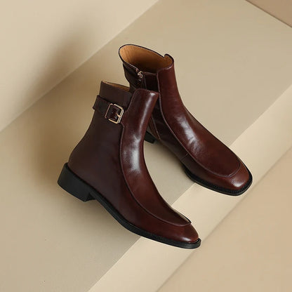 EMMA LEATHER BOOTS