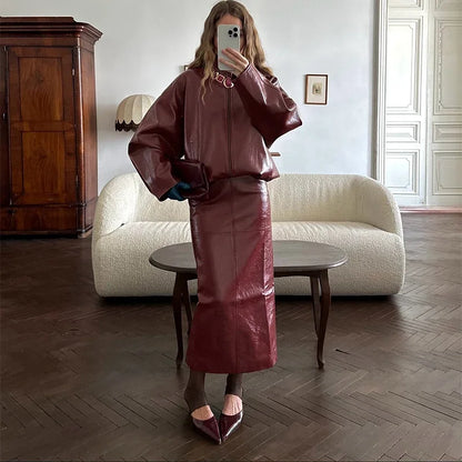 EMILI SKIRT & JACKET SET