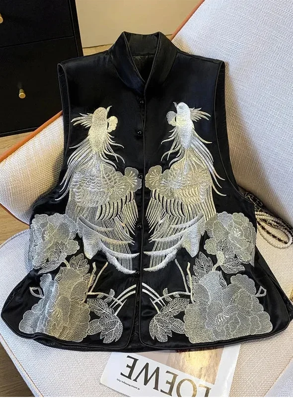 WENTA EMBROIDERED VEST