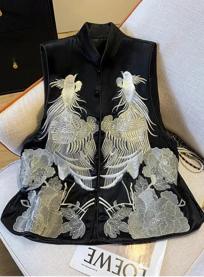 WENTA EMBROIDERED VEST