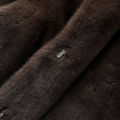 SIMONA FAUX MINK FUR COAT