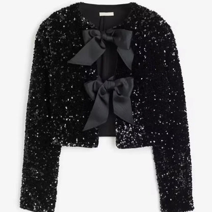 SEQUIN HOLLIDAY JACKET