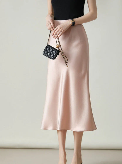 AIDA SATIN SKIRT