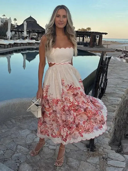 ANGEL FLORAL DRESS