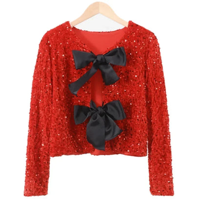 SEQUIN HOLLIDAY JACKET