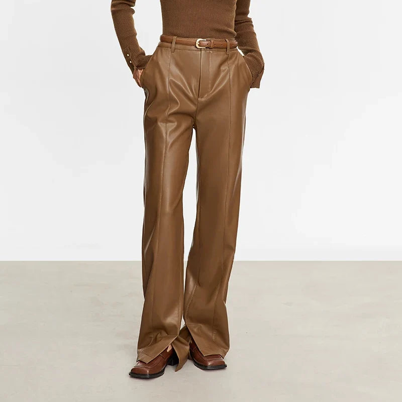 ANNA LEATHER PANTS
